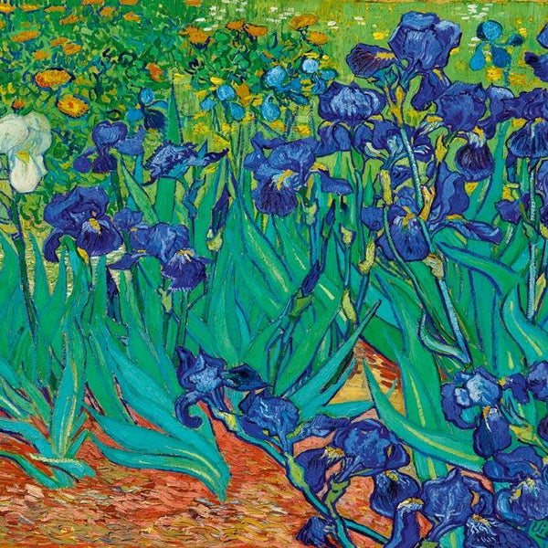 Bluebird Art Van Gogh Irises Jigsaw Puzzle (1000 Pieces) - Pieces in Sealed Bag but Box not Sealed