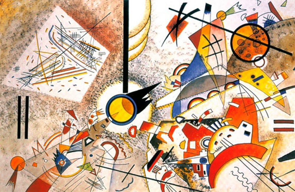 Piatnik Bustling Aquarelle, Kandinsky Jigsaw Puzzle (1000 Pieces)