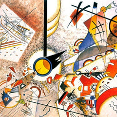 Piatnik Bustling Aquarelle, Kandinsky Jigsaw Puzzle (1000 Pieces)