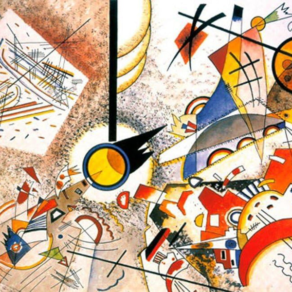 Piatnik Bustling Aquarelle, Kandinsky Jigsaw Puzzle (1000 Pieces)