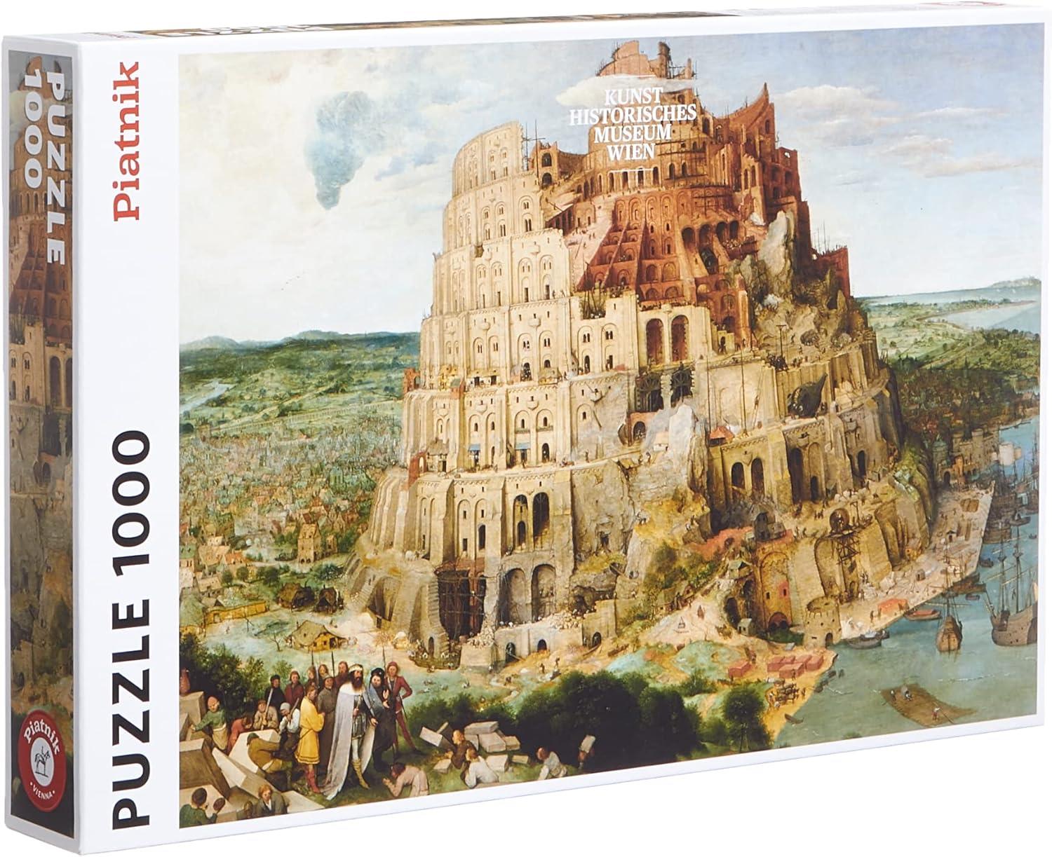 Piatnik Tower of Babel, Bruegel Jigsaw Puzzle (1000 Pieces)