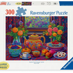 Ravensburger Time for Tea Jigsaw Puzzle (300 XL Extra Large Pieces)