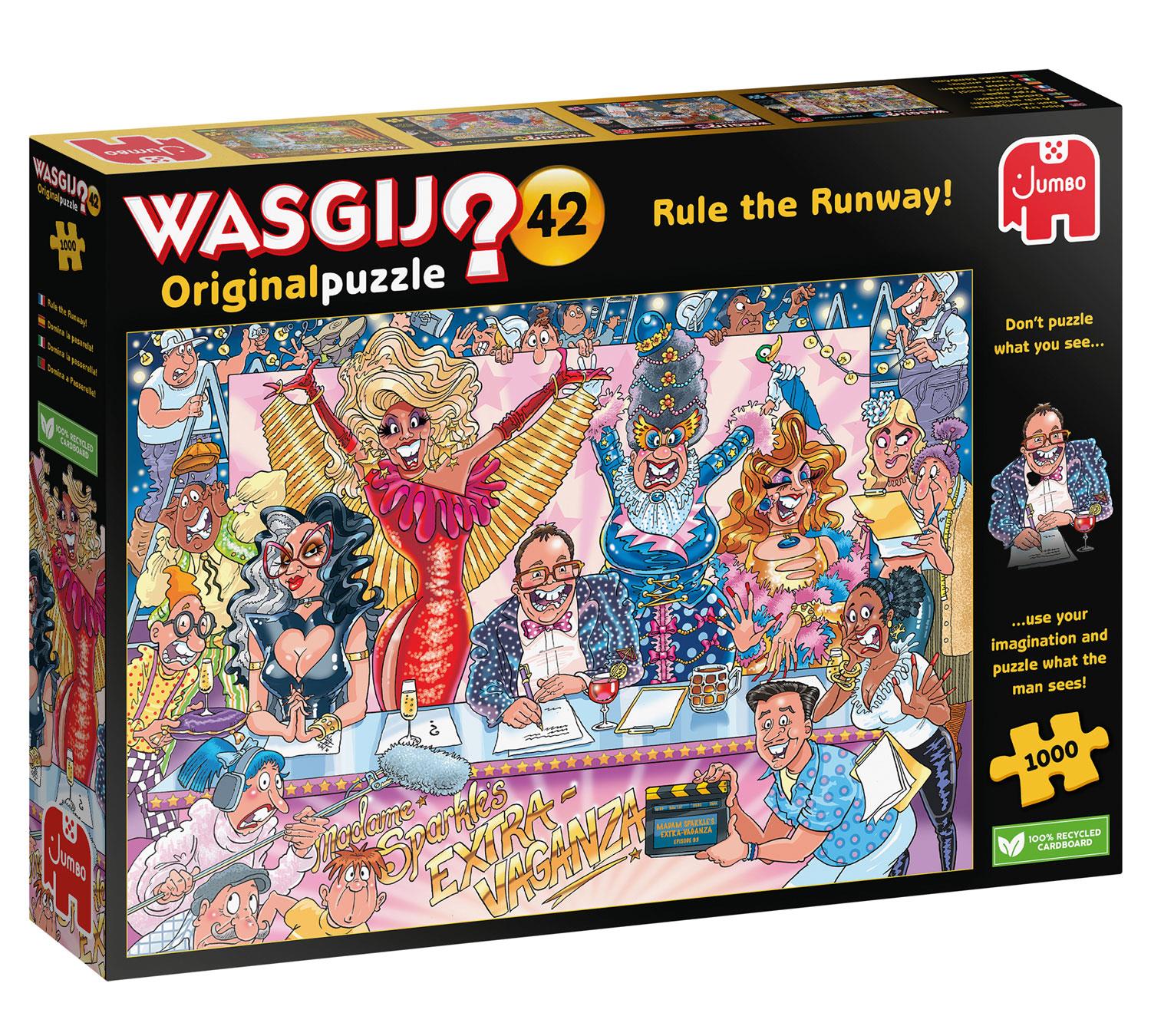 Wasgij Original 42 Rule the Runway! Jigsaw Puzzle (1000 Pieces)- DAMAGED