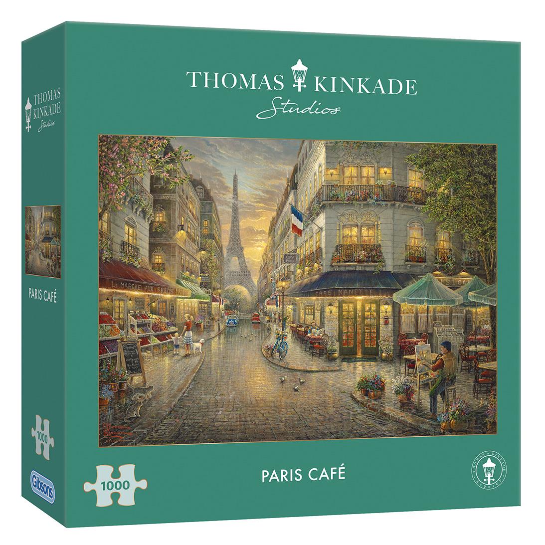 Gibsons Kinkade Paris Cafe Jigsaw Puzzle (1000 Pieces) – PDK