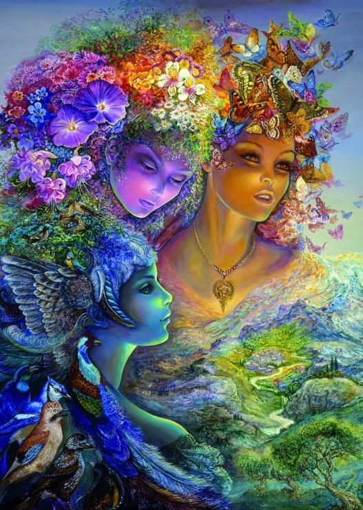 Grafika Josephine Wall - The Three Graces Jigsaw Puzzle (500 Pieces)