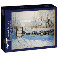 Bluebird Art Claude Monet - The Magpie, 1869 Jigsaw Puzzle (1000 Pieces)