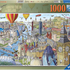 Ravensburger Around the UK & Ireland Jigsaw Puzzle (1000 Pieces)