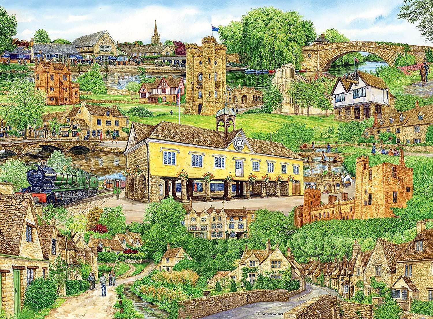 Ravensburger Escape to the Cotswolds Jigsaw Puzzle (500 Pieces)