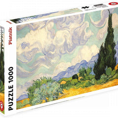 Piatnik Van Gogh Wheat Field with Cypresses Jigsaw Puzzle (1000 Pieces)