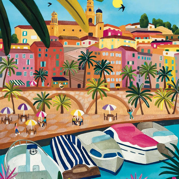 Pieces & Peace Menton Jigsaw Puzzle (1000 Pieces)