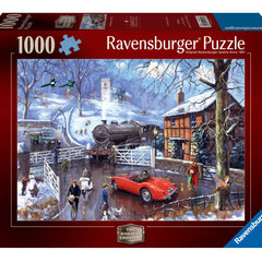 Ravensburger Railway Crossing Jigsaw Puzzle (1000 Pieces)