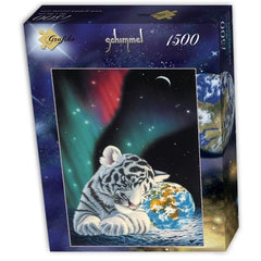 Grafika Schim Schimmel - Earth Lights Jigsaw Puzzle (1500 Pieces)