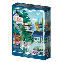 Pieces & Peace Nantes Extraordinaire Jigsaw Puzzle (500 Pieces)