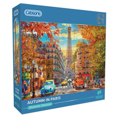 Gibsons Autumn in Paris Jigsaw Puzzle (1000 Pieces)