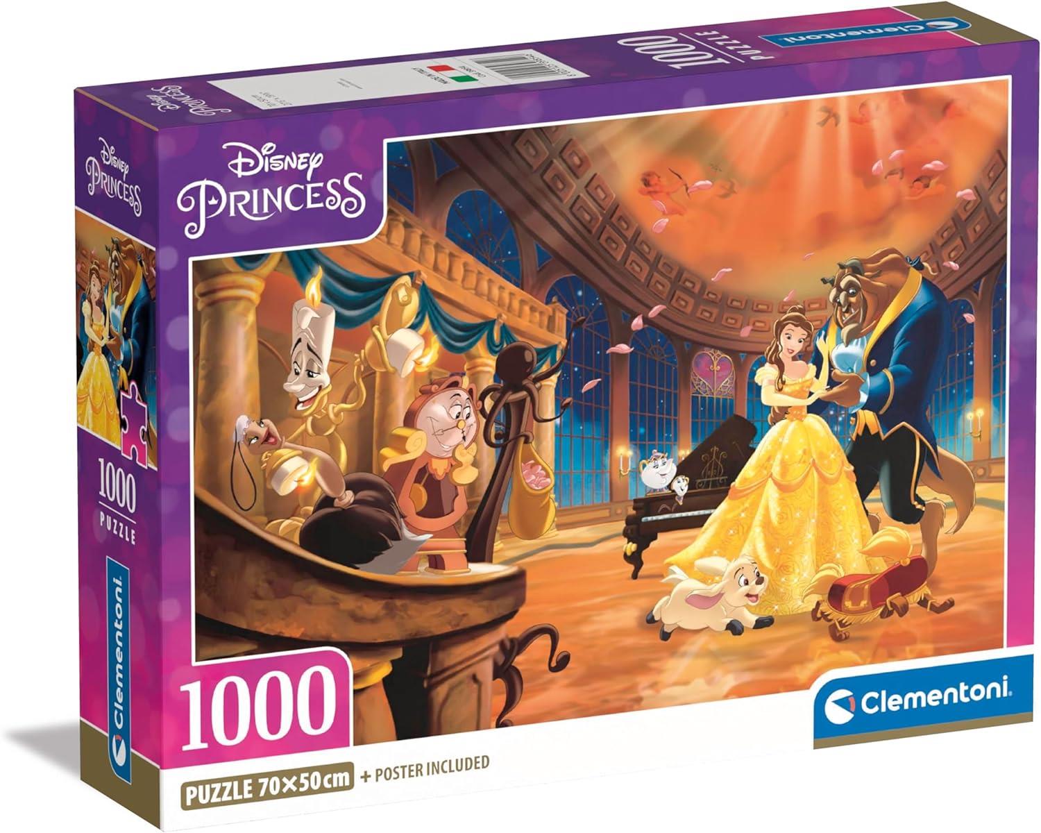 Clementoni Disney Princess Jigsaw Puzzle (1000 Pieces)