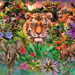 Ravensburger Jungle Tiger Jigsaw Puzzle (1000 Pieces)