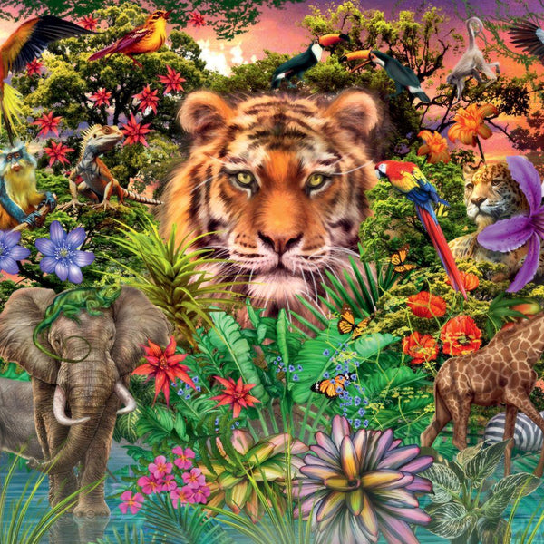 Ravensburger Jungle Tiger Jigsaw Puzzle (1000 Pieces)