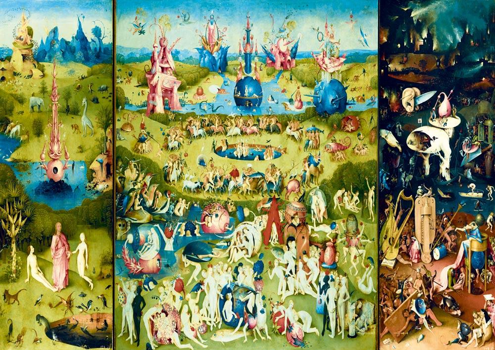 Bluebird Art Bosch - The Garden of Earthly Delights Jigsaw Puzzle (1000 Pieces)