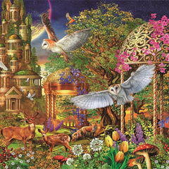 Clementoni Woodland Fantasy Garden Jigsaw Puzzle (1500 Pieces)