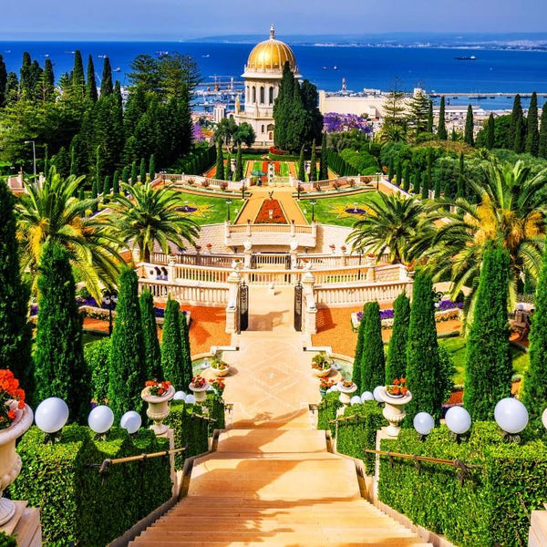 Bluebird Bahá'í Gardens Jigsaw Puzzle (1000 Pieces)