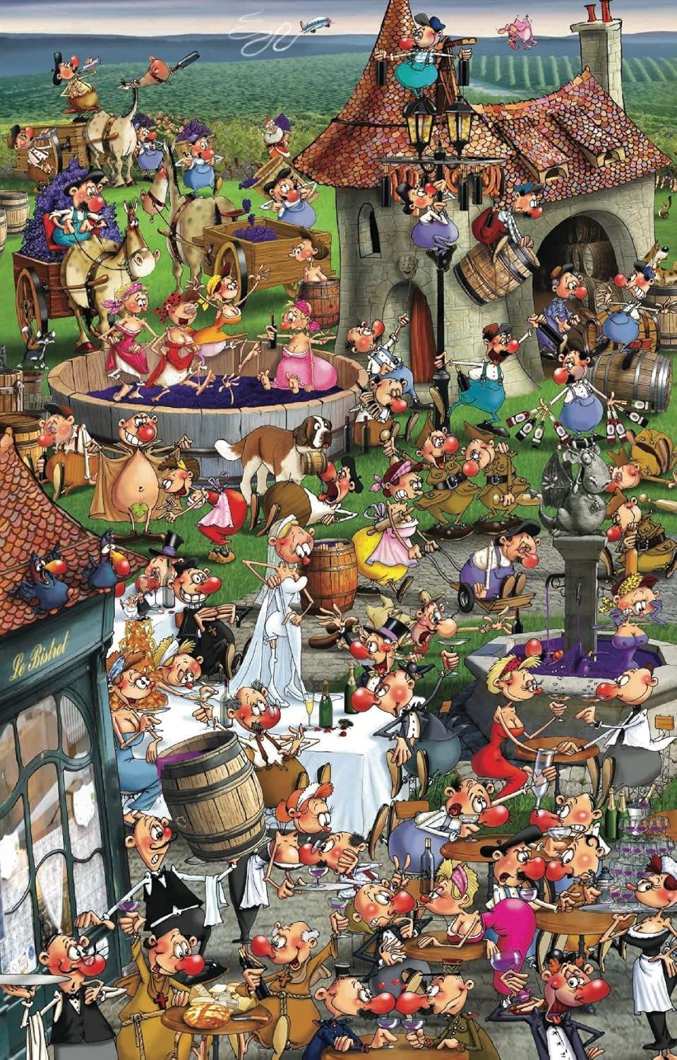 Piatnik Ruyer Story of Wine Jigsaw Puzzle (1000 Pieces)