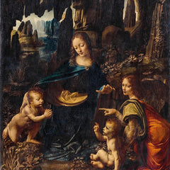 Clementoni Museum The Virgin Of The Rocks, Leonardo da Vinci Jigsaw Puzzle (1000 Pieces)