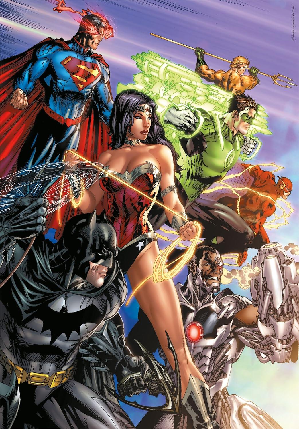 Clementoni Dc Justice League 1 Jigsaw Puzzle (1000 Pieces)