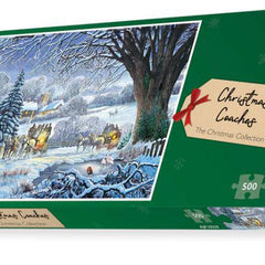 Christmas Coaches, Steve Crisp Jigsaw Puzzle (500 Pieces)