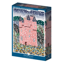 Pieces & Peace Pink Castle Jigsaw Puzzle (500 Pieces)