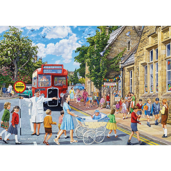 Gibsons The Lollipop Lady Jigsaw Puzzle (100 XXL Extra Large Pieces)