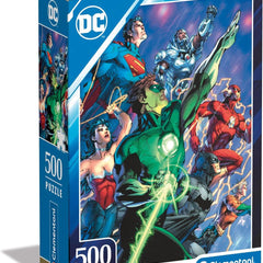 Clementoni Dc Justice League 2 Jigsaw Puzzle (500 Pieces)