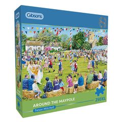 Gibsons Around the Maypole Jigsaw Puzzle (250 XL Extra Large Pieces)