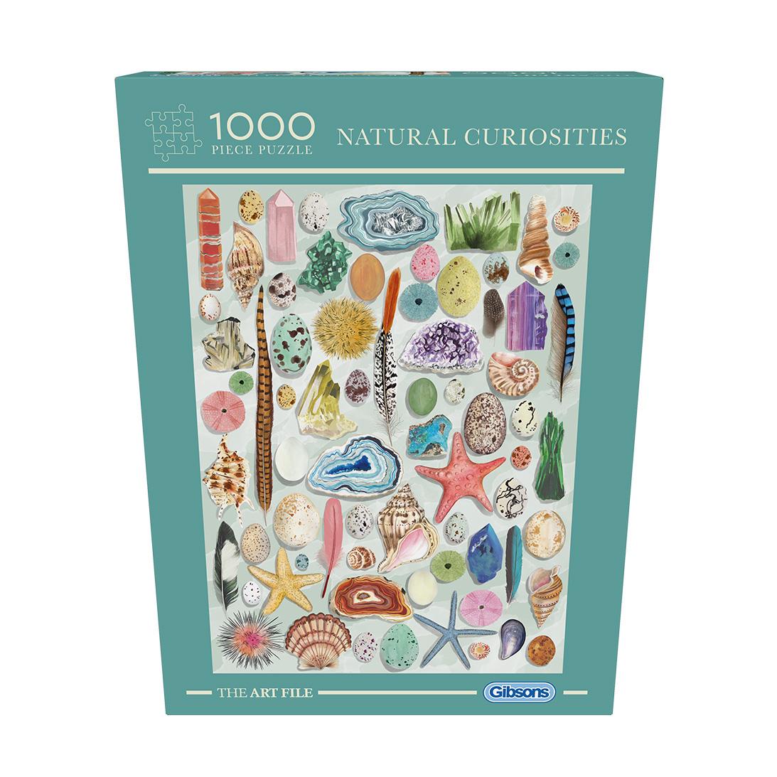 Gibsons The Art File: Natural Curiosities Jigsaw Puzzle (1000 Pieces)