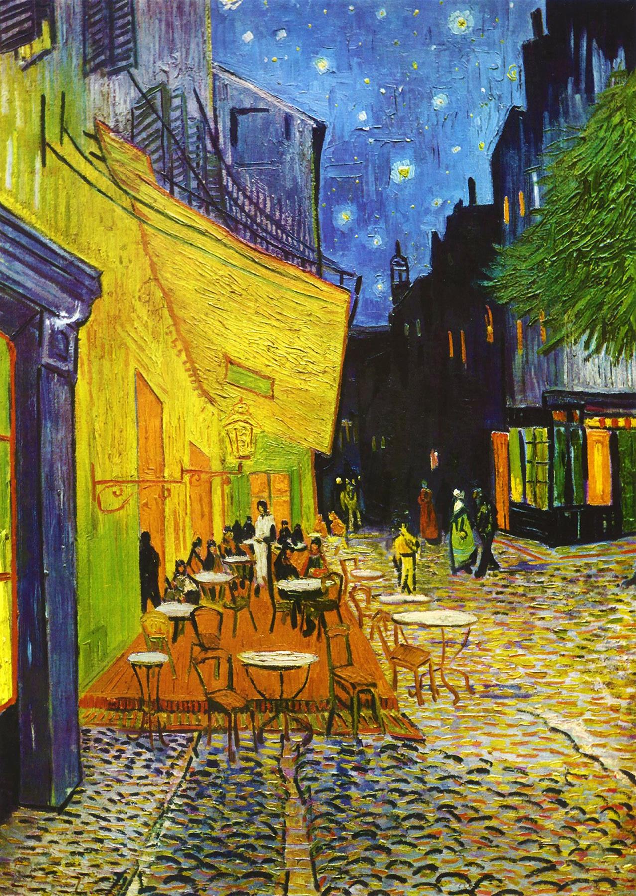 Enjoy Van Gogh: Cafe Terrace at Night Jigsaw Puzzle (1000 Pieces) DAMAGED BOX