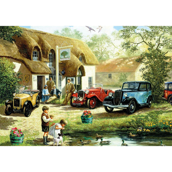 Gibsons Feeding the Ducks Jigsaw Puzzle (500 Pieces)