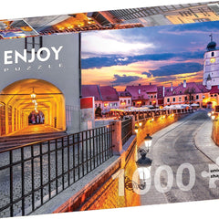 Enjoy The Small Square, Sibiu Jigsaw Puzzle (1000 Pieces)