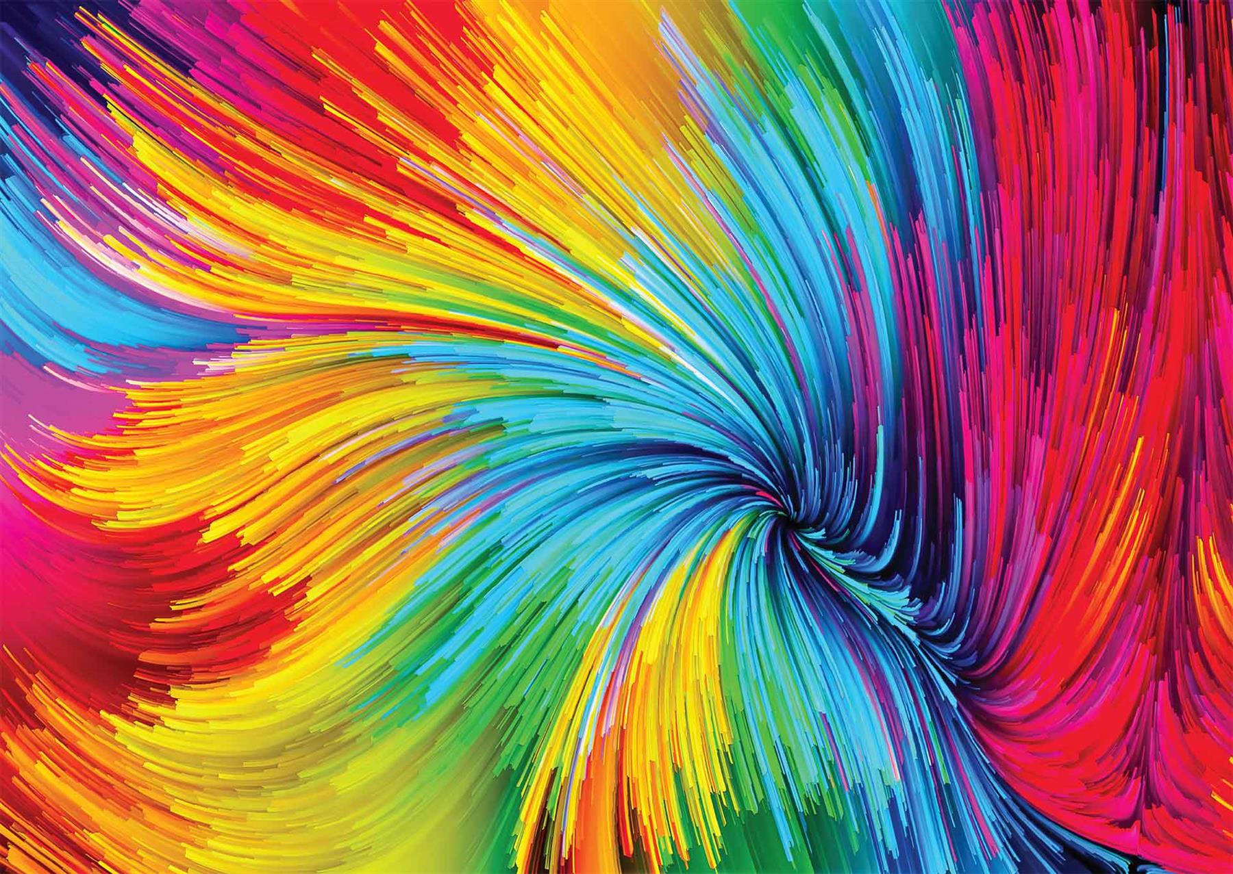 Enjoy Colorful Paint Swirl Jigsaw Puzzle (1000 Pieces) – PDK