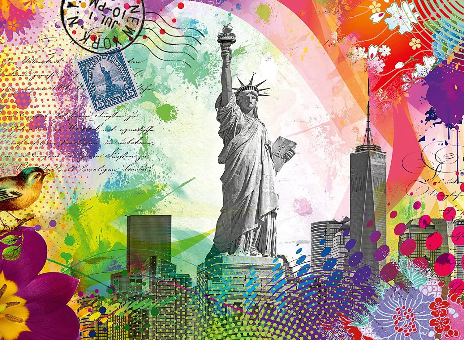 Ravensburger New York Postcard Jigsaw Puzzle (500 Pieces)