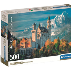 Clementoni Neuschwanstein Castle Jigsaw Puzzle (500 Pieces)