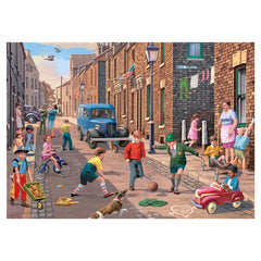 Falcon Deluxe Playing in the Street Jigsaw Puzzles (2 x 500 Pieces)