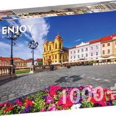 Enjoy The Union Square, Timisoara Jigsaw Puzzle (1000 Pieces)