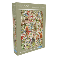 Gibsons Woodland Wildlife, The Art File Jigsaw Puzzle (1000 Pieces)