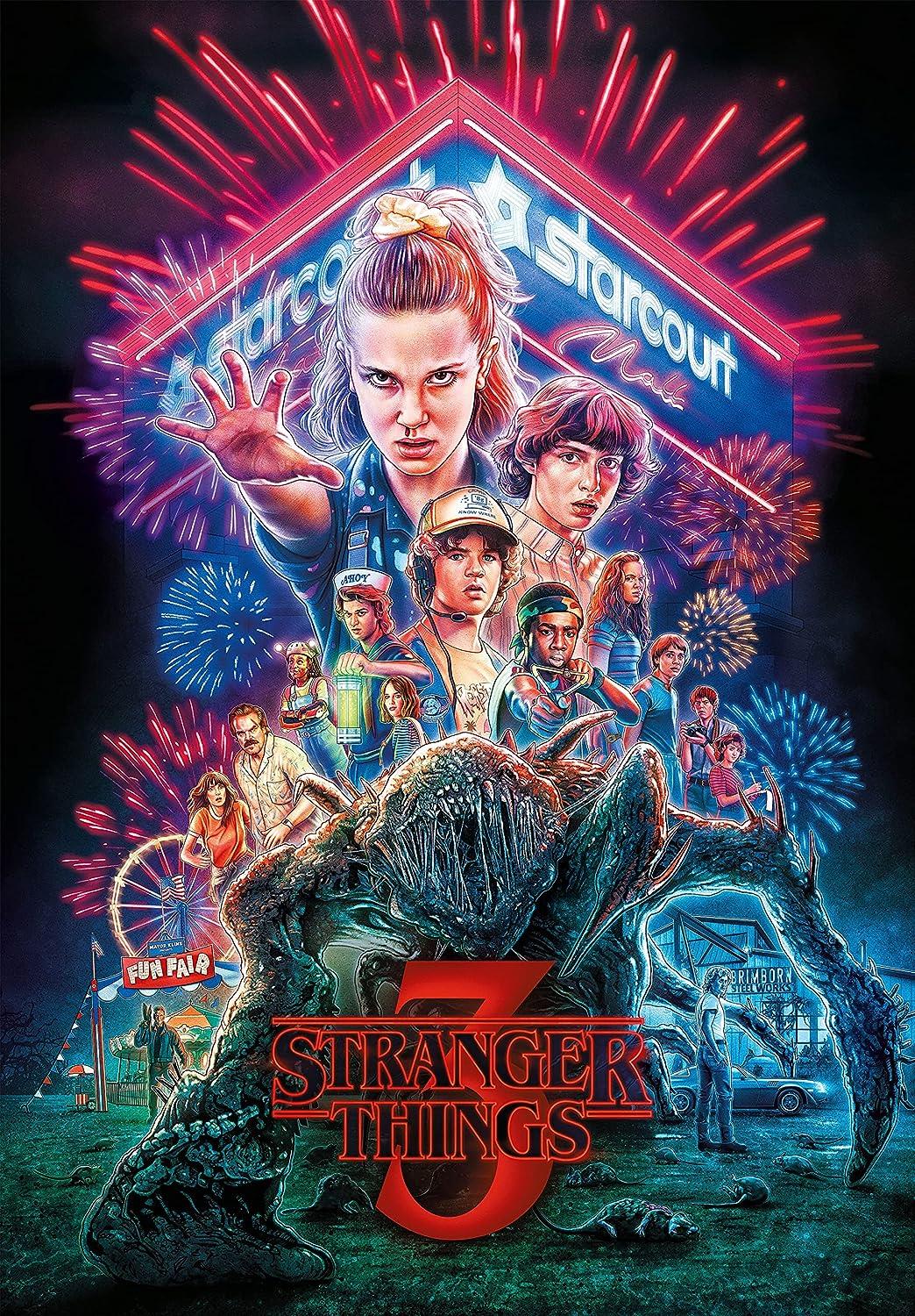 Clementoni Stranger Things Jigsaw Puzzle (1000 Pieces) DAMAGED BOX