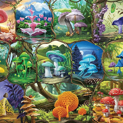 Ravensburger Beautiful Mushrooms Jigsaw Puzzle (1000 Pieces)