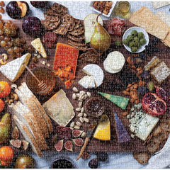 Galison Art of the Cheeseboard Multi Puzzle Jigsaw Puzzle Jigsaw Puzzle (1000 Pieces)