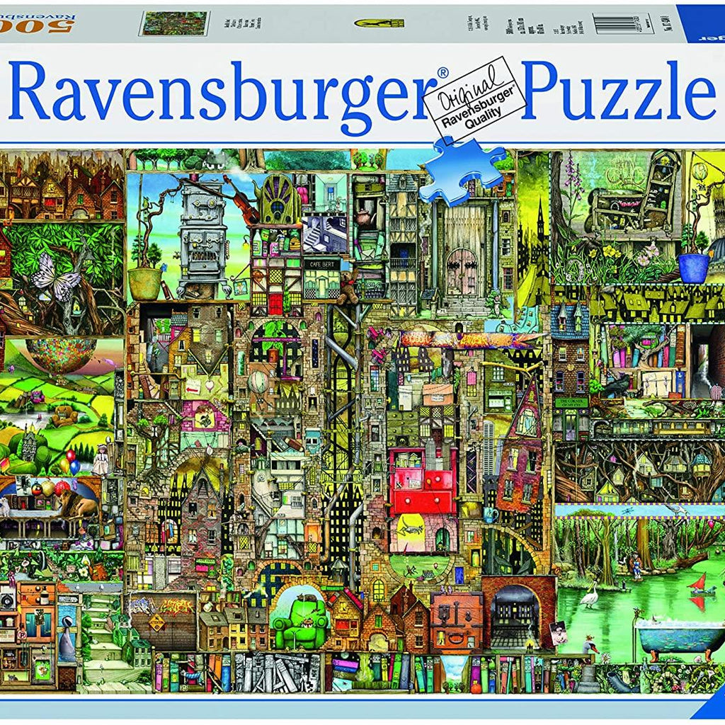 Colin Thompson's Bizarre Town, 🧩 Jigsaw Puzzle