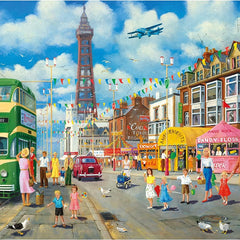 Gibsons Blackpool Promenade Jigsaw Puzzle (1000 Pieces)