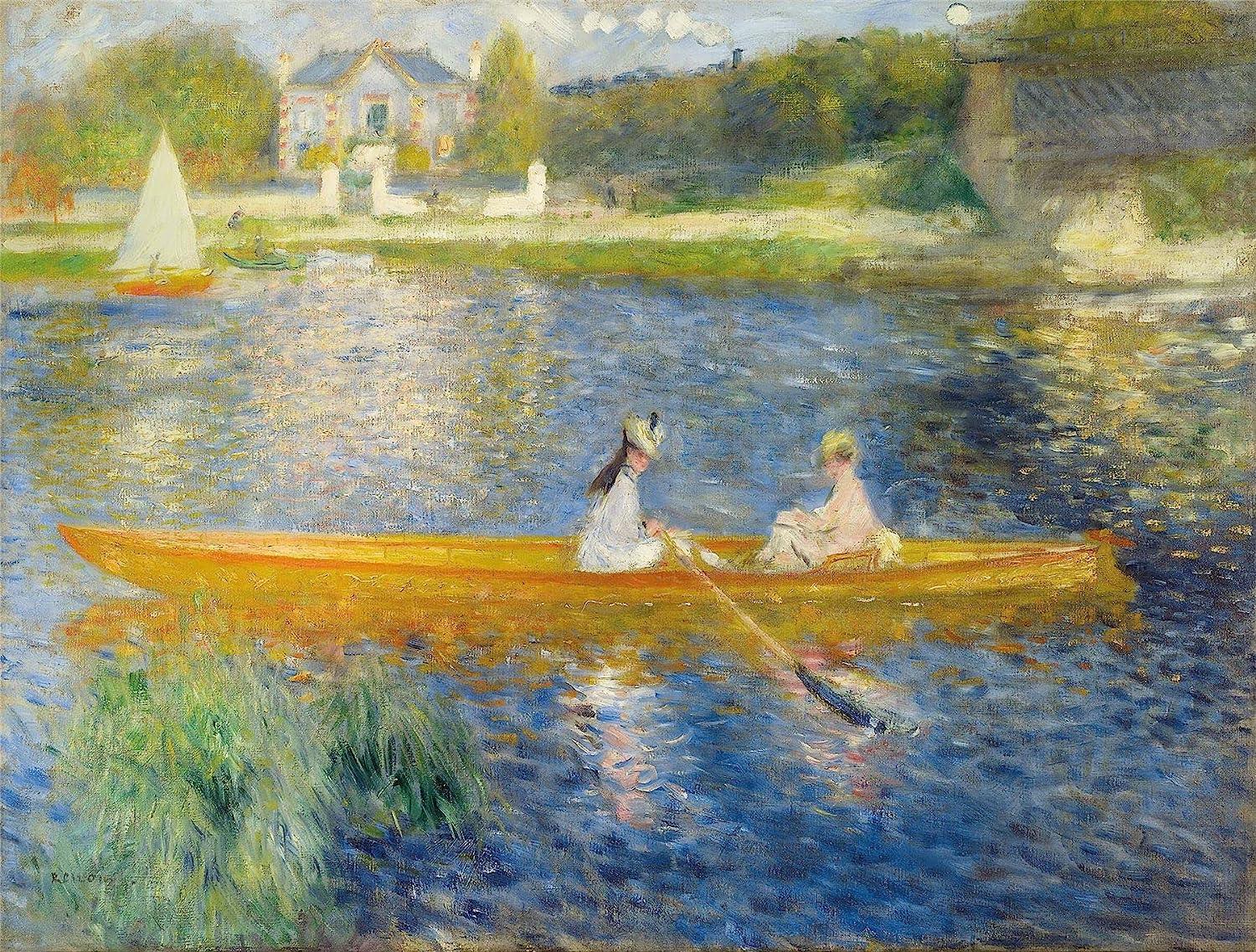 The Skiff (La Yole), Renoir - National Gallery Jigsaw Puzzle (1000 Pieces)