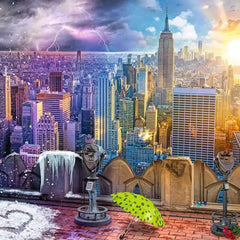 Ravensburger New York Summer and Winter Jigsaw Puzzle (1500 Pieces)