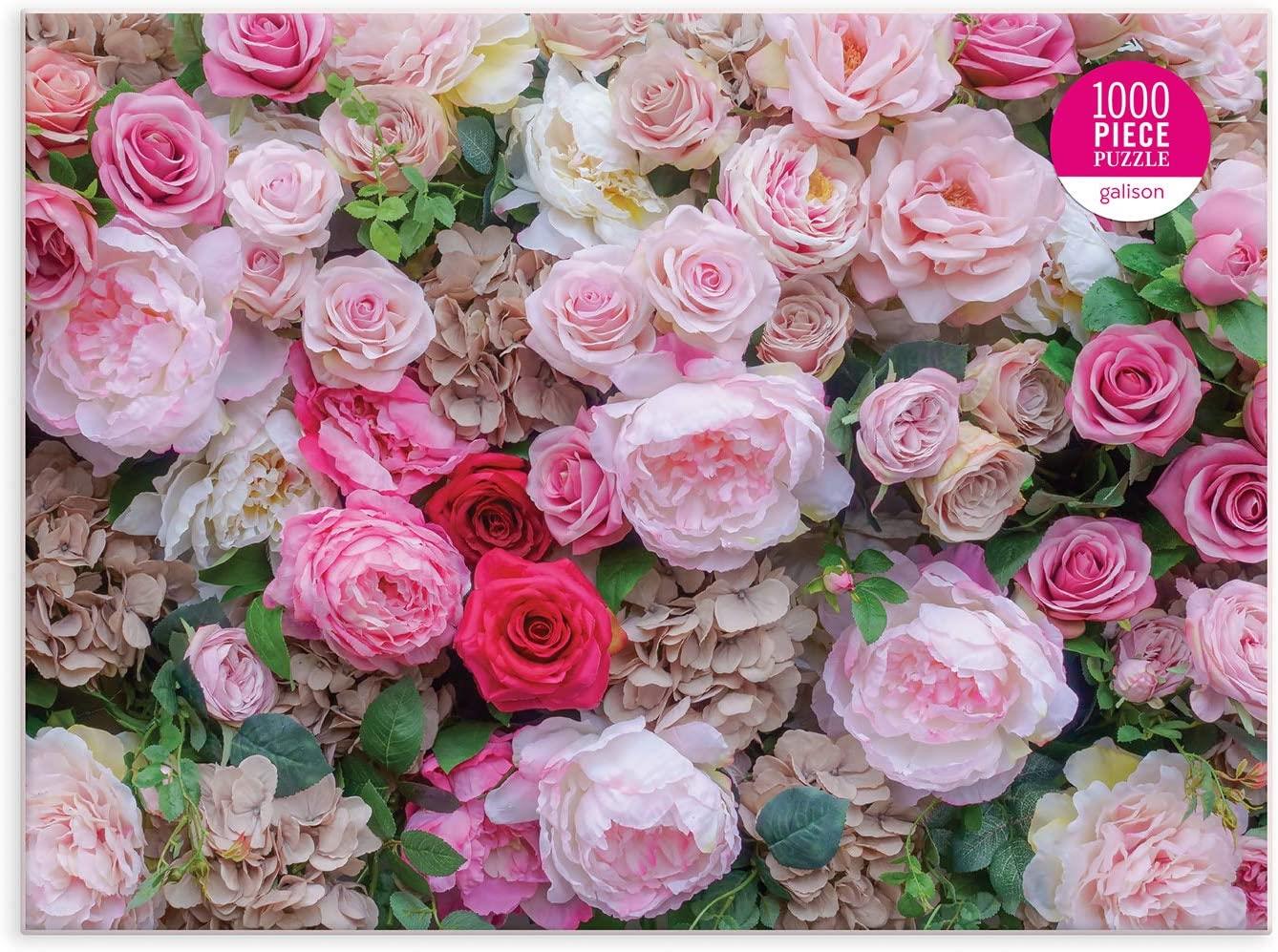 Galison English Roses Jigsaw Puzzle (1000 Pieces)